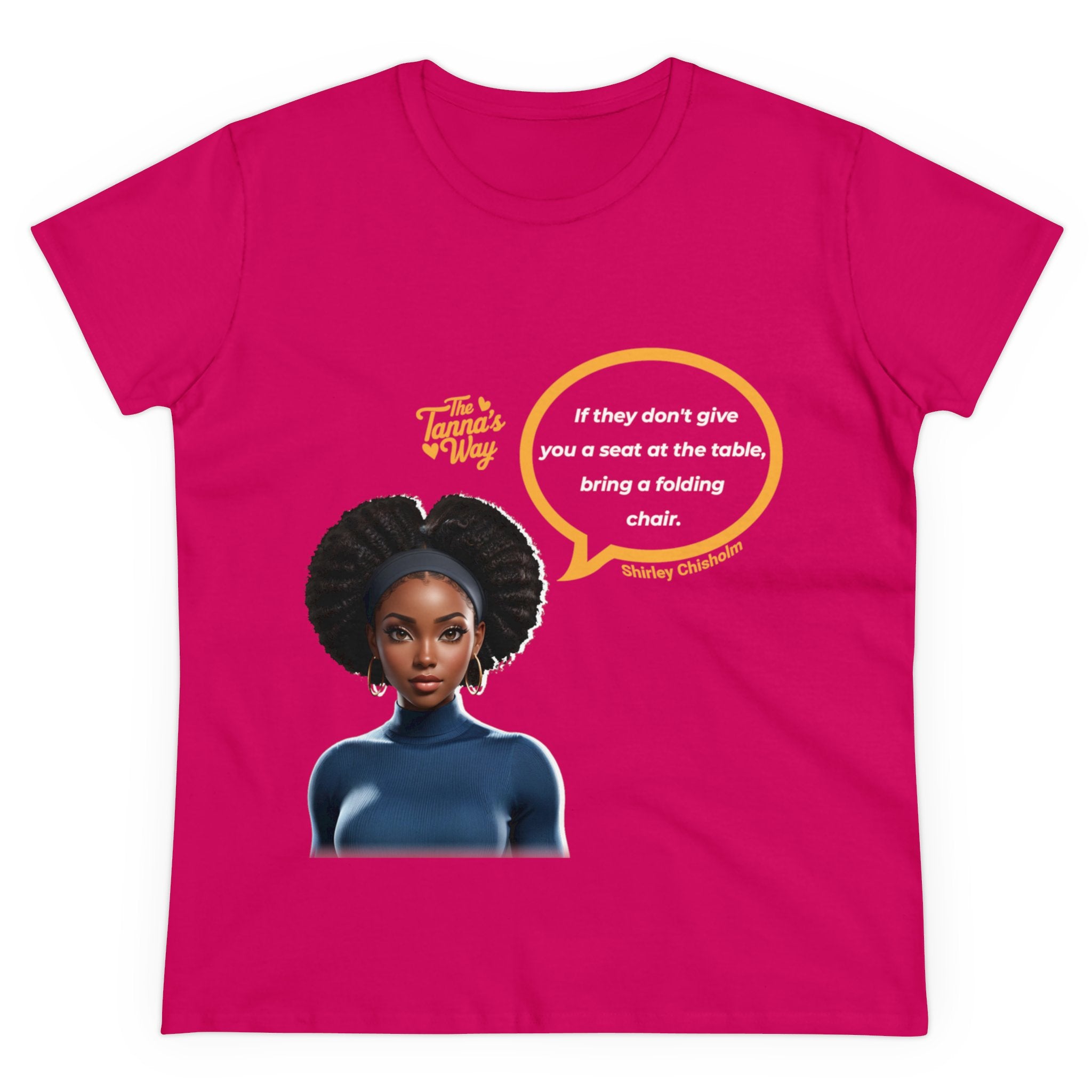 Shirley Chisholm 2 | Women's Midweight Cotton Tee